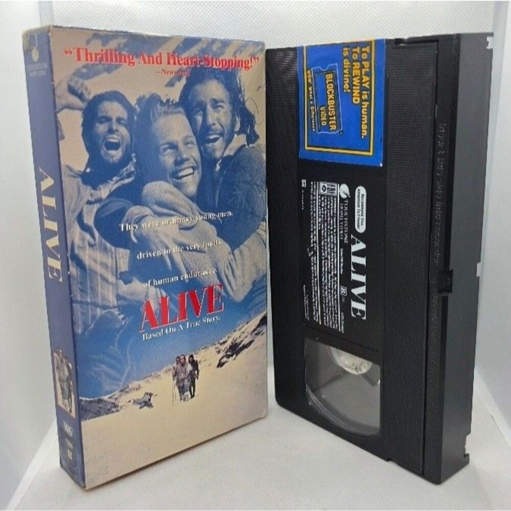 Alive - Based on a True Story (VHS, 1996)